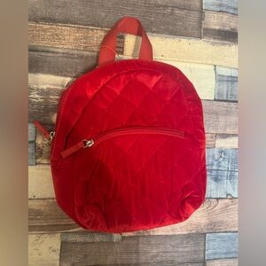 Red velvet minni bag